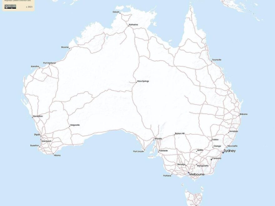 Free Maps Of Australia Mapswire