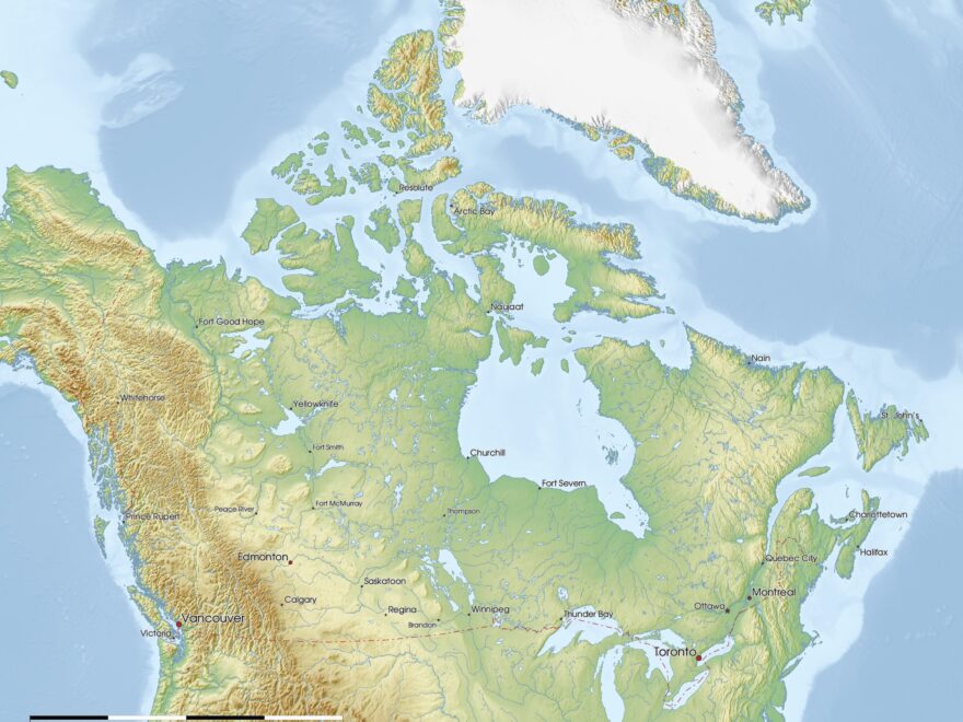 Free Maps Of Canada Mapswire