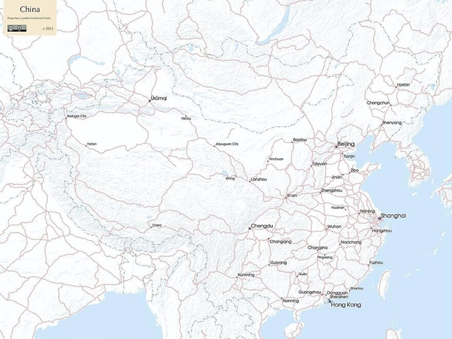 Free Maps Of China Mapswire
