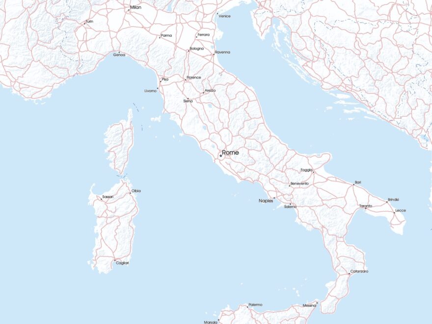 Free Maps Of Italy Mapswire