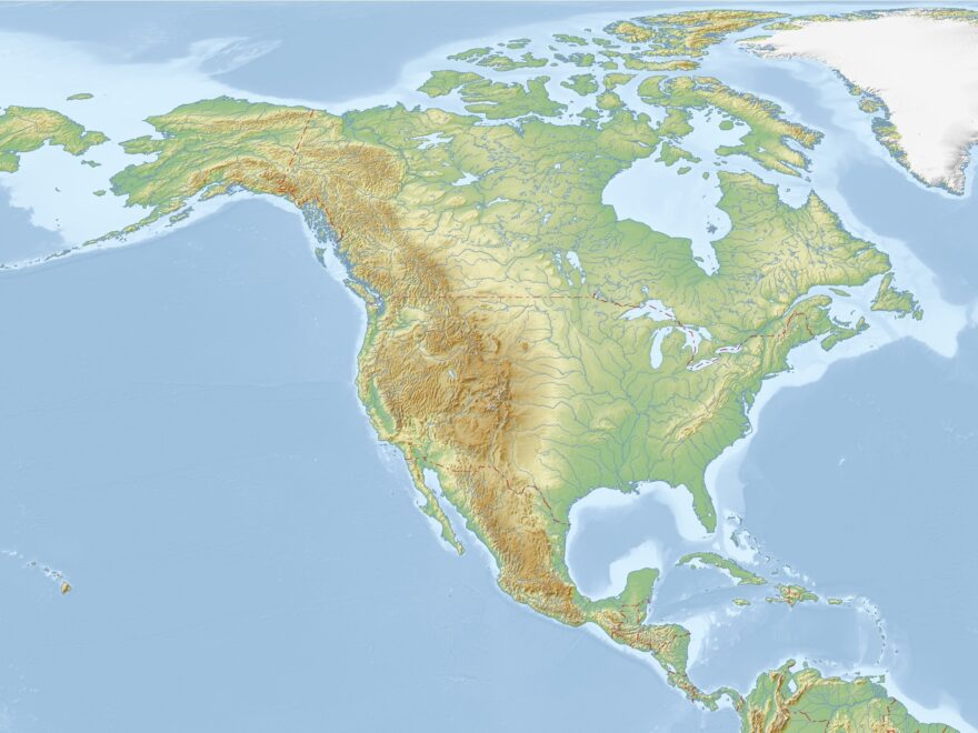 Free Maps Of North America Mapswire