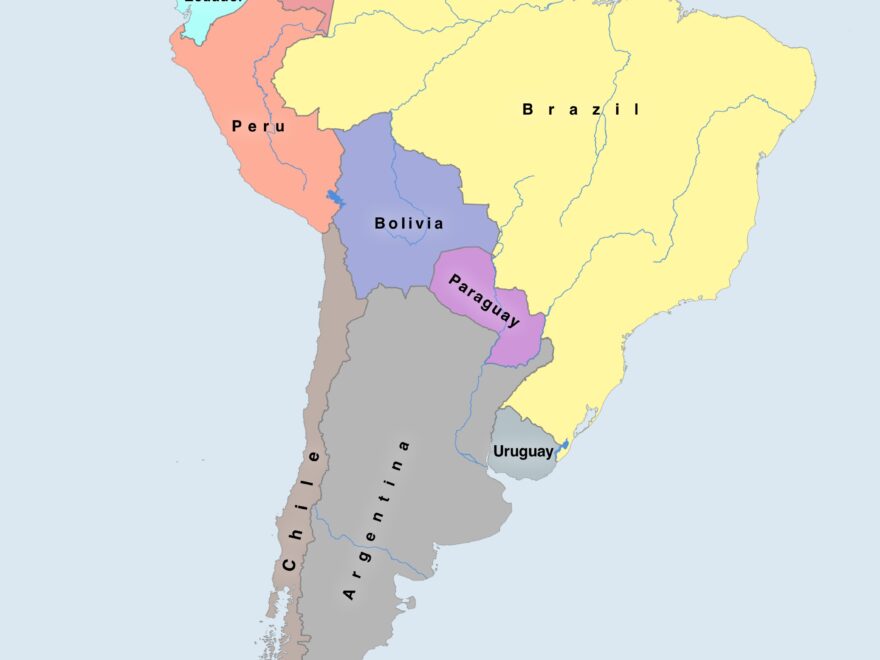 Free Maps Of South America Mapswire