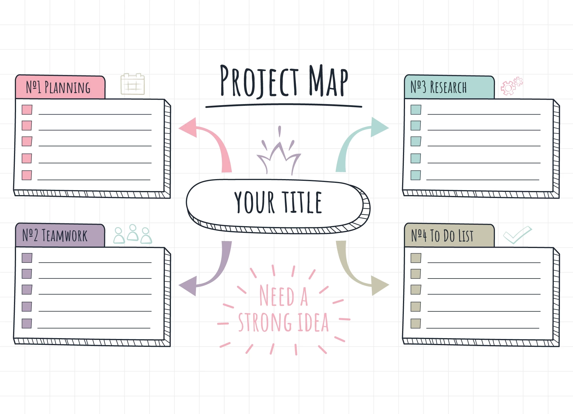 Free Mind Map Google Docs Templates Gdoc io