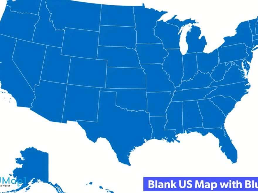 Free Printable United States Map With States