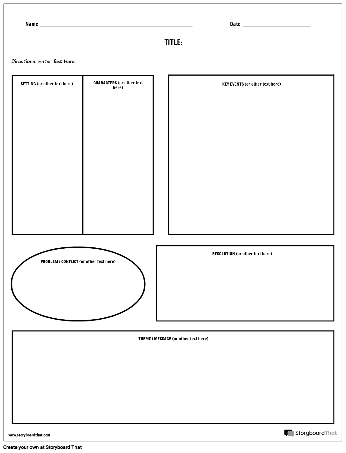 Free Story Map Templates Storyboard That Free Story Map Templates Storyboard That