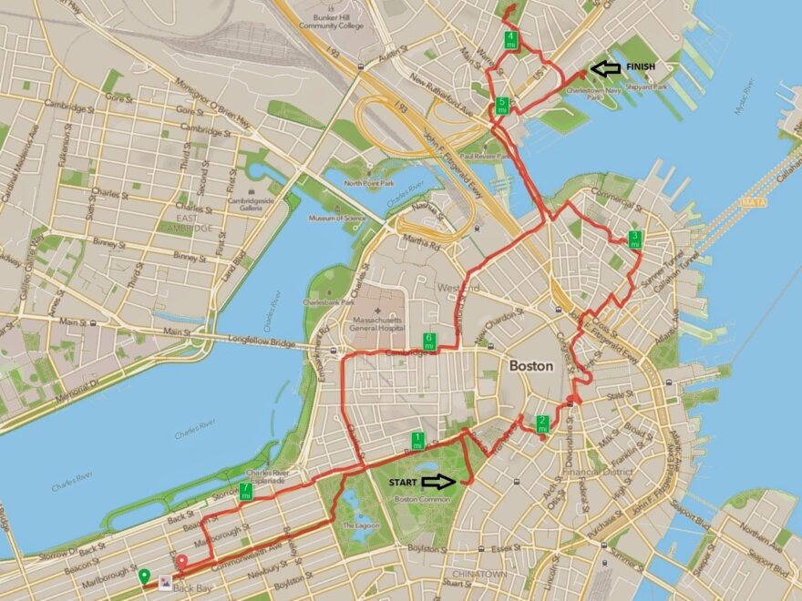 Freedom Trail Map Johngaamysmisshow1981 s Ownd