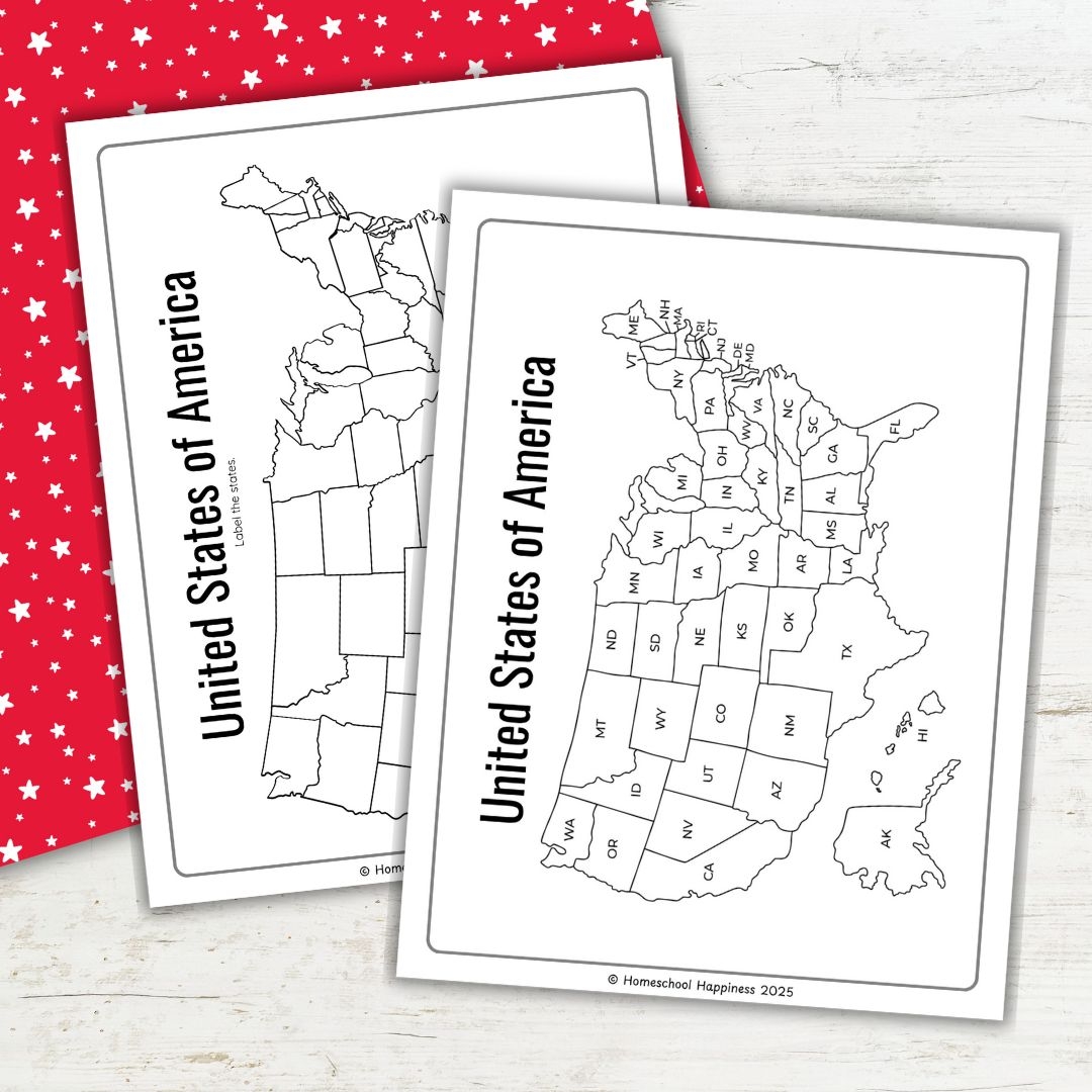 Fun Map Of The 50 States Printable For Kids To Label Fun Map Of The 50 States Printable For Kids To Label