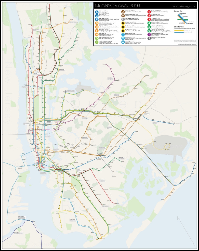 Nyc Subway Map Printable