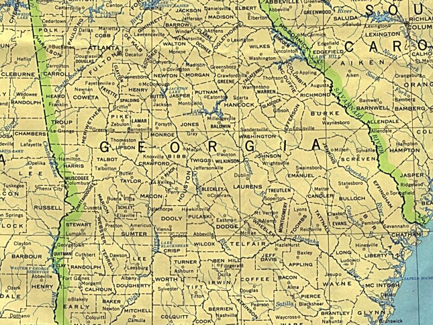 Georgia Base Map