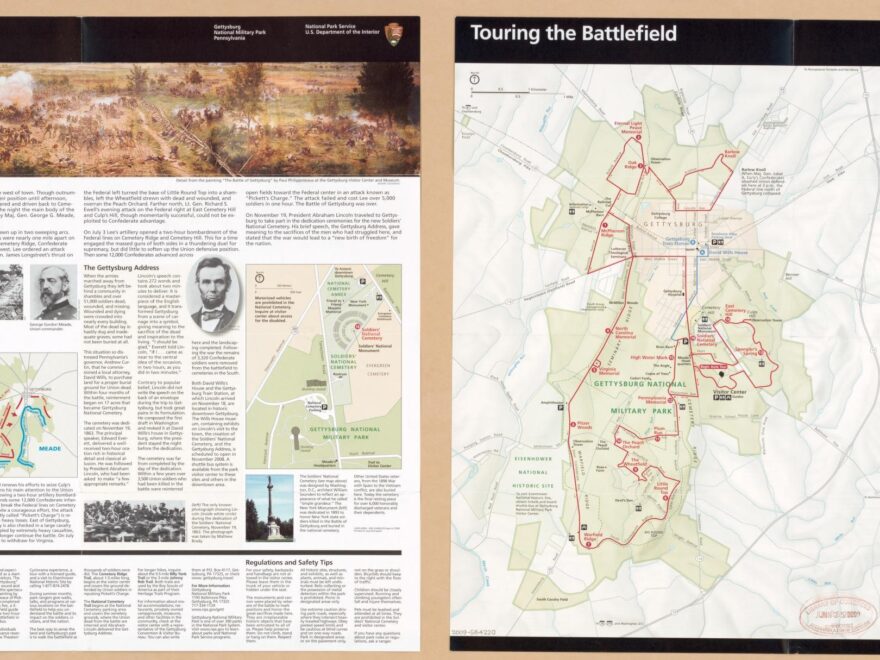 Gettysburg Gettysburg National Military Park Pennsylvania Library Of Congress