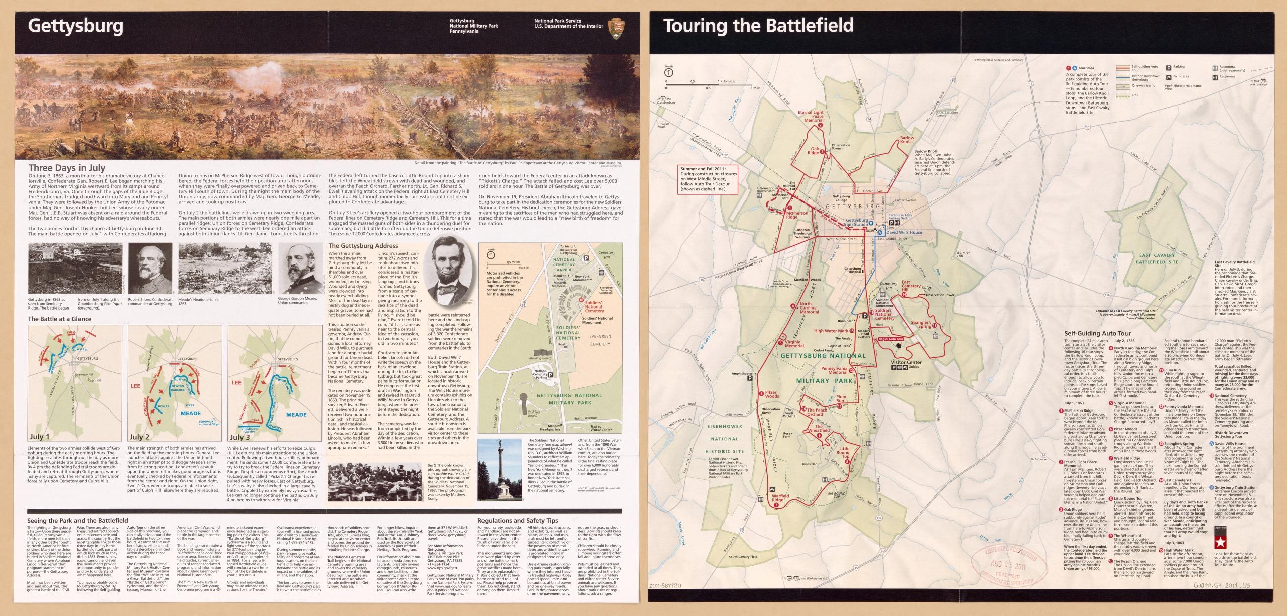 Gettysburg Gettysburg National Military Park Pennsylvania Library Of Congress Gettysburg Gettysburg National Military Park Pennsylvania Library Of Congress