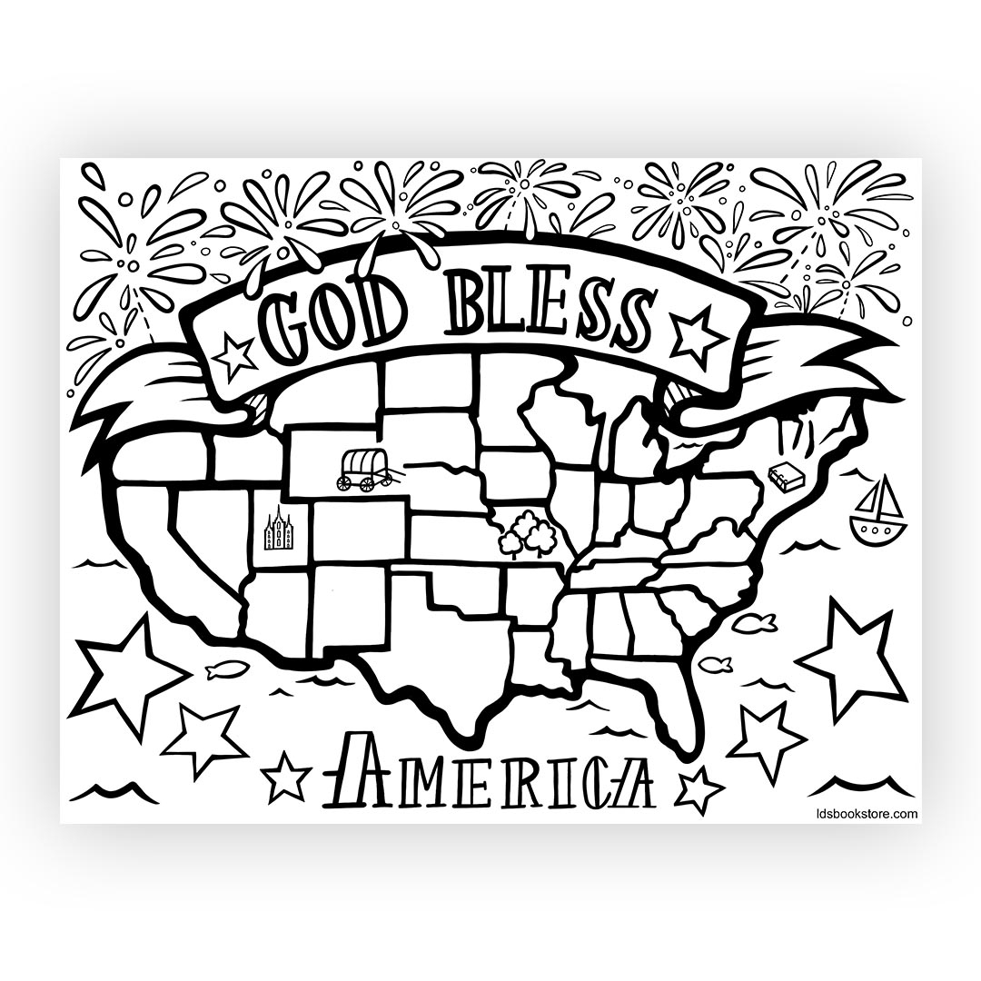 Us Map Coloring Page Free Printable