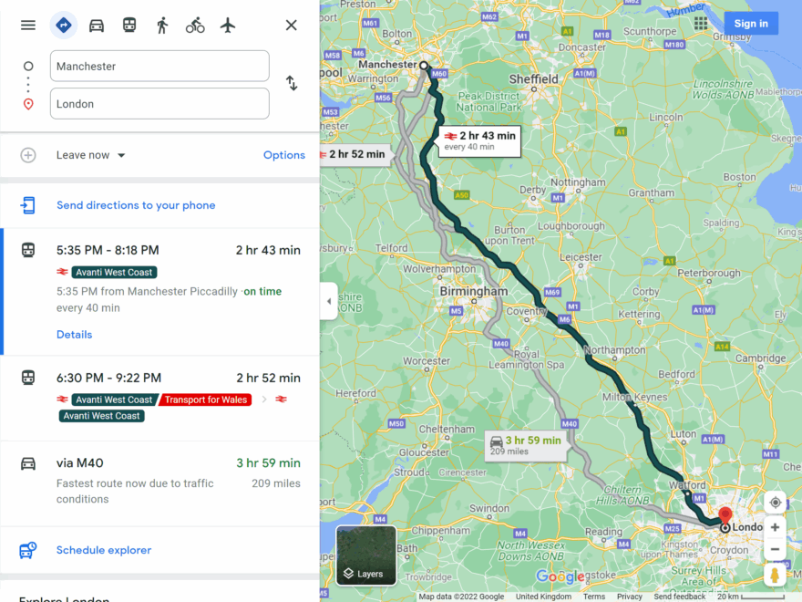 Google Maps Route Planner Finder Get Driving Directions Maps Worksheets Library