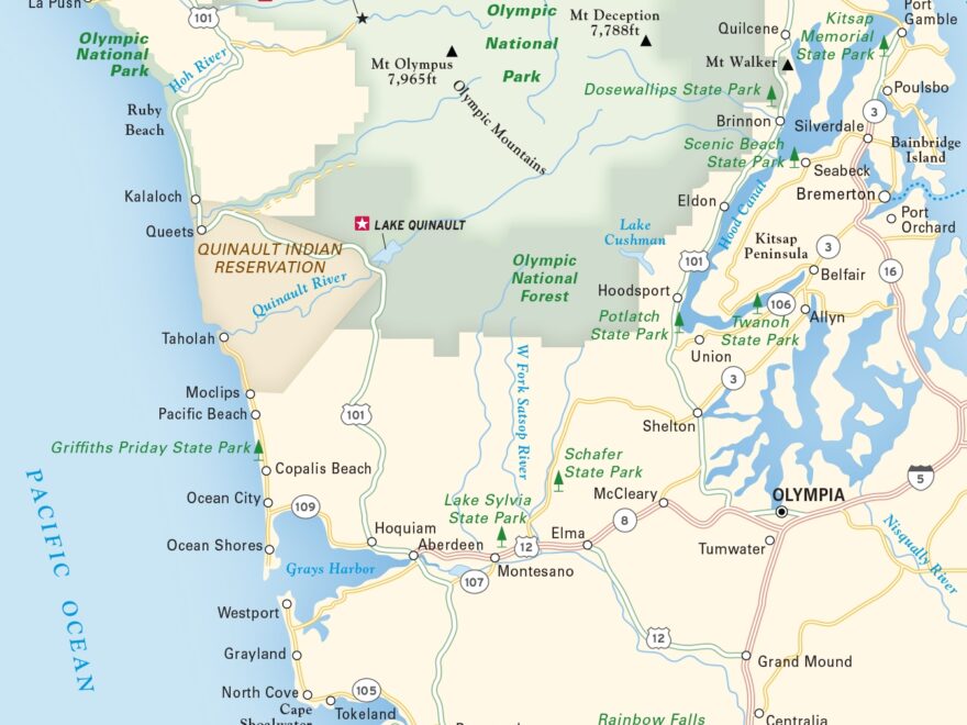 Grays Harbor Hoquiam Aberdeen Pacific Coast Route In Washington