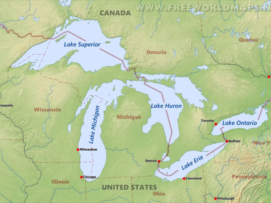 Great Lakes Maps