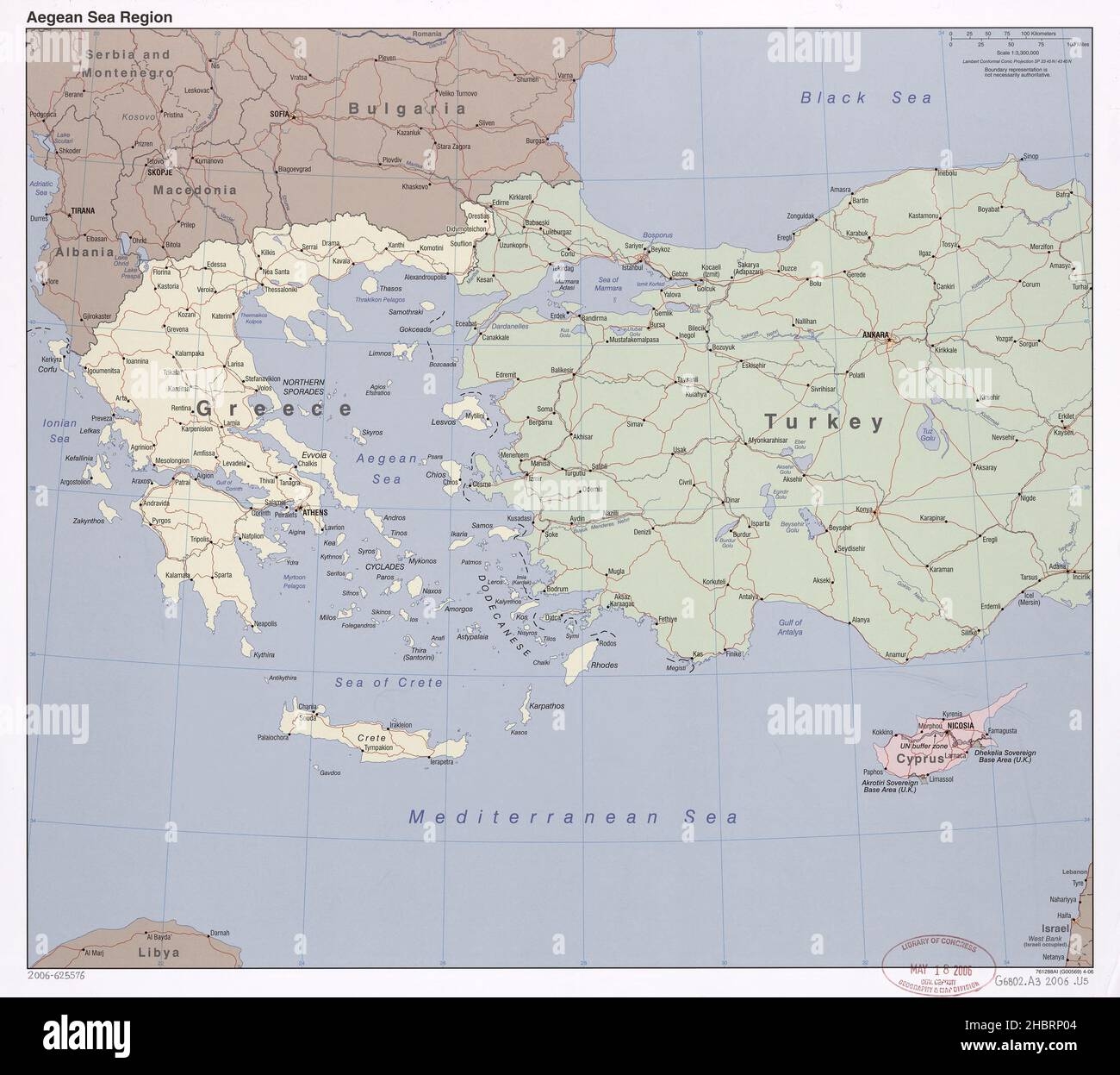 Greece Turkey And Aegean Sea Map Hi res Stock Photography And Images Alamy