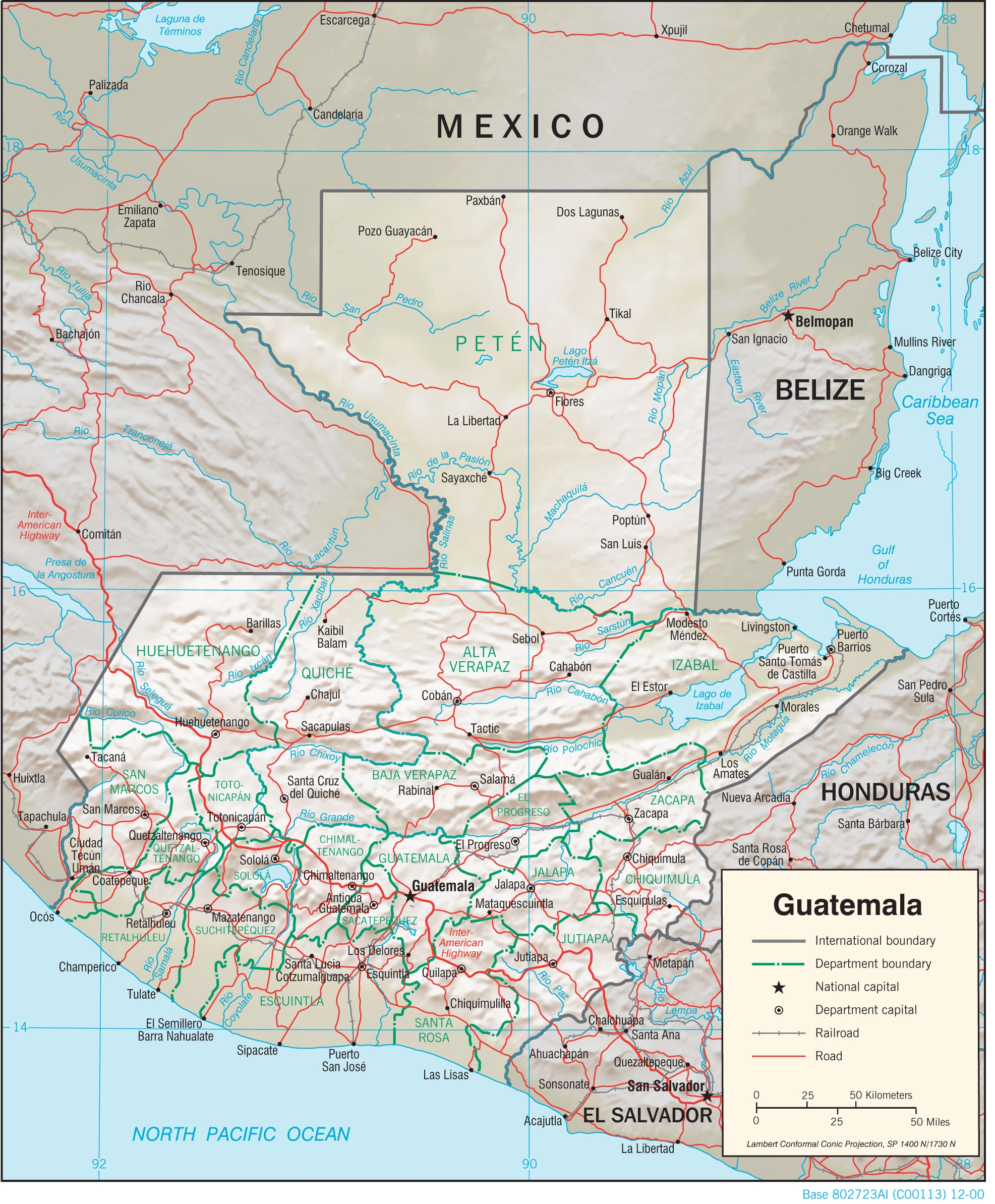 Guatemala Maps Perry Casta eda Map Collection UT Library Online