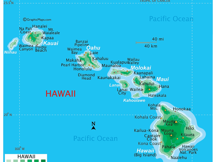 Hawaii Maps Facts World Atlas