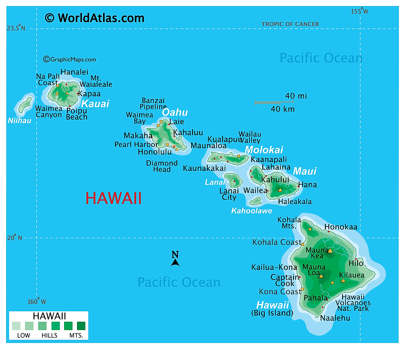 Hawaii Maps Facts World Atlas