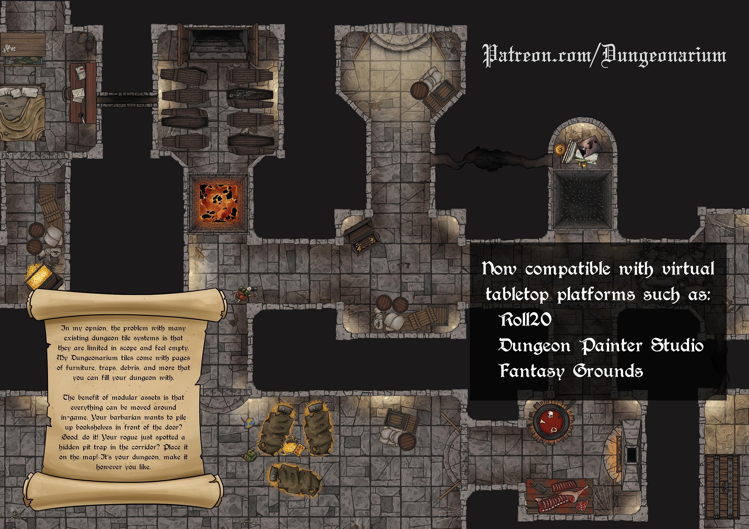 Printable Beginner Dnd Map