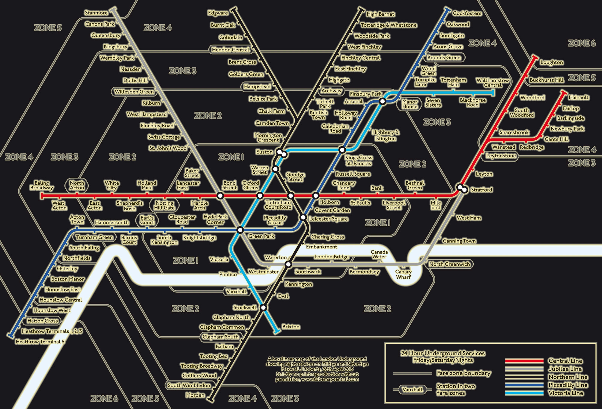London Tube Map Printable Version