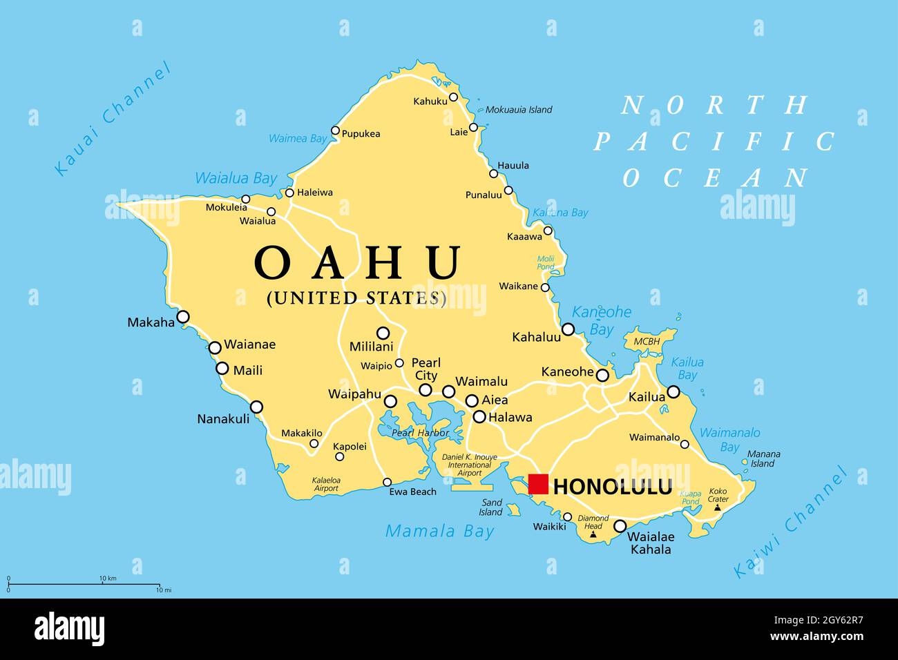 Printable Oahu Tourist Map Download