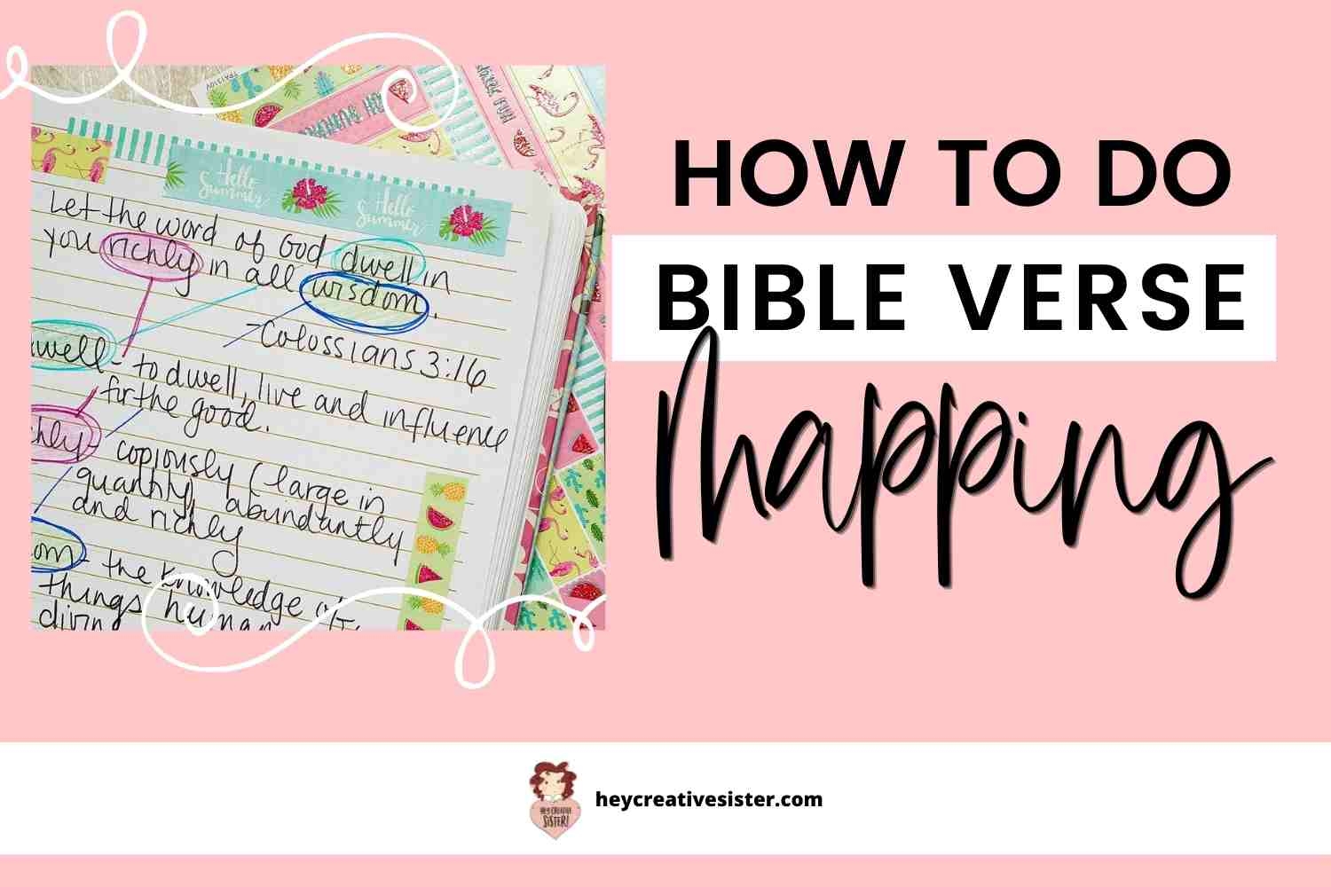 Verse Mapping Free Printable