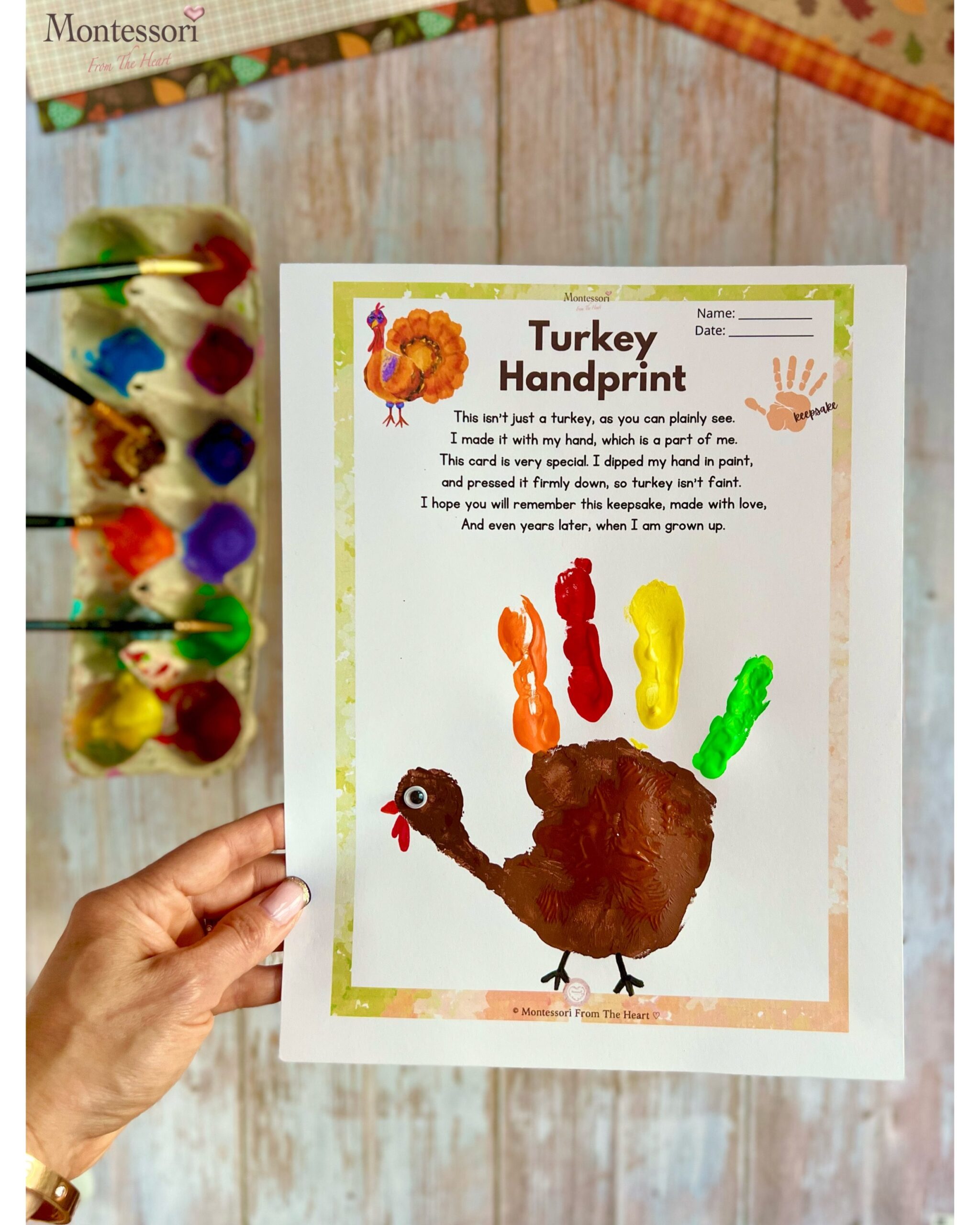 Free Printable Traveling Turkey Map Skills