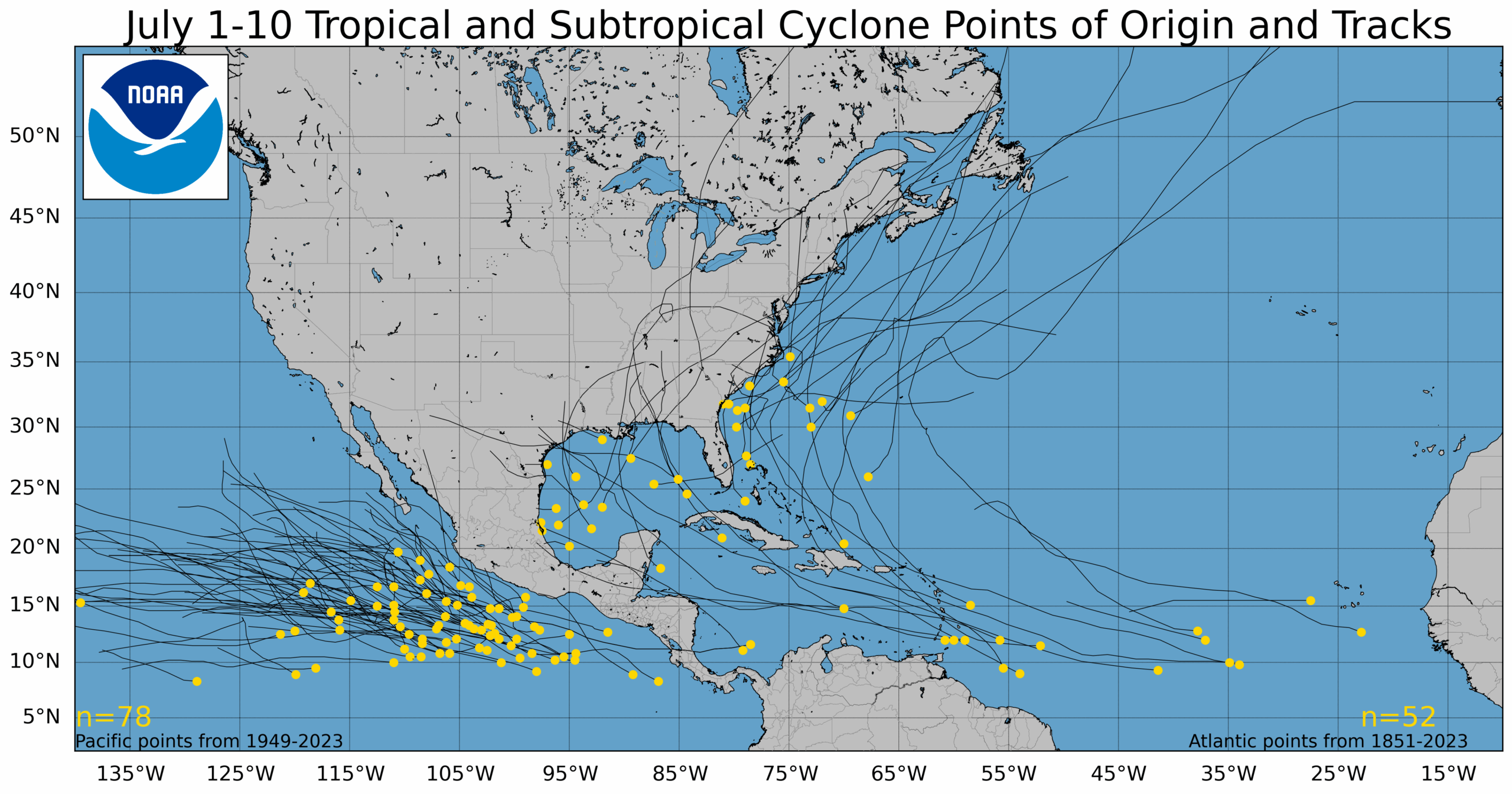 Hurricane And Tropical Cyclone Climatology