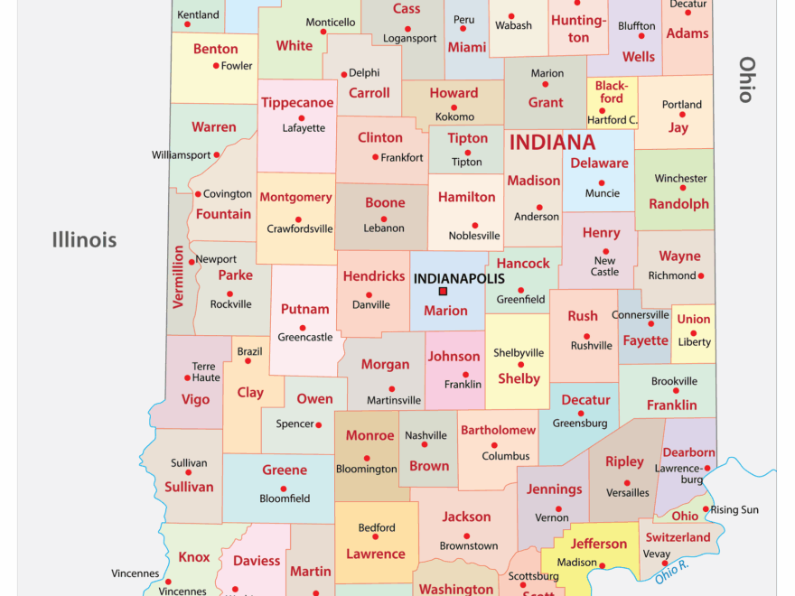 Indiana Maps Facts World Atlas