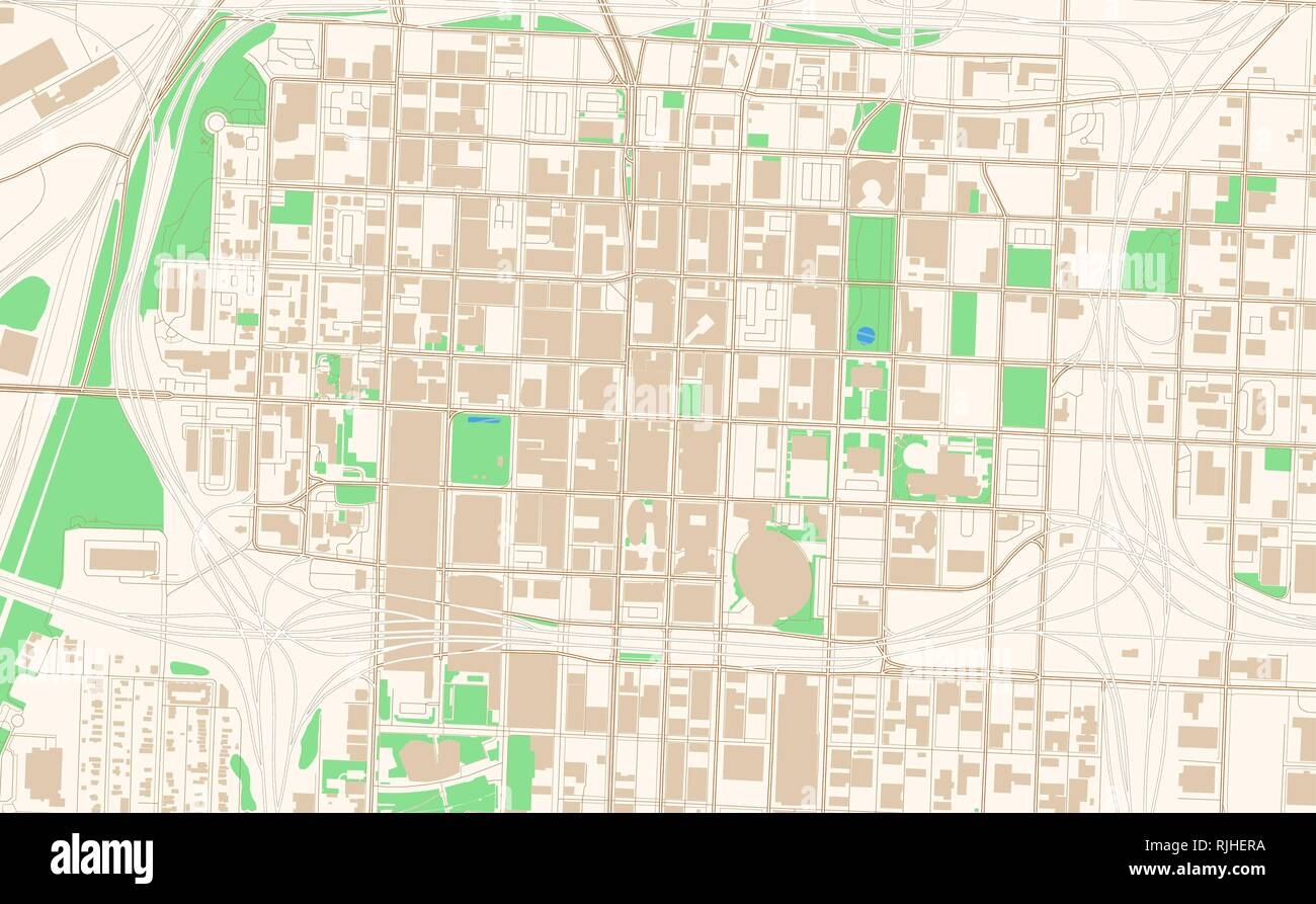 Kansas City Street Map Printable