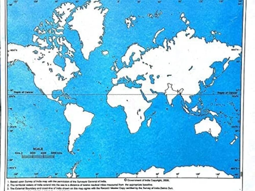 Kidivo Practical Map Of World Updated Outline Best For Practice And School Exams 50 Political And 50 Physical Map Set Of 100 Worksheets Library