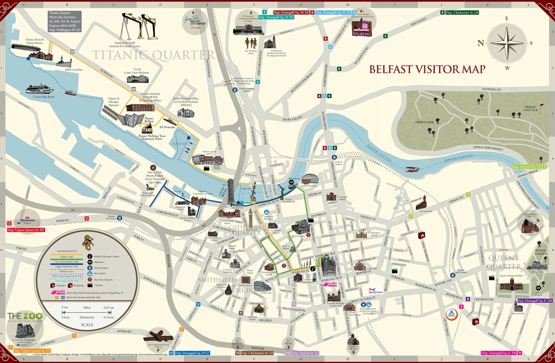 Large Belfast Maps For Free Download And Print High Resolution And Detailed Maps