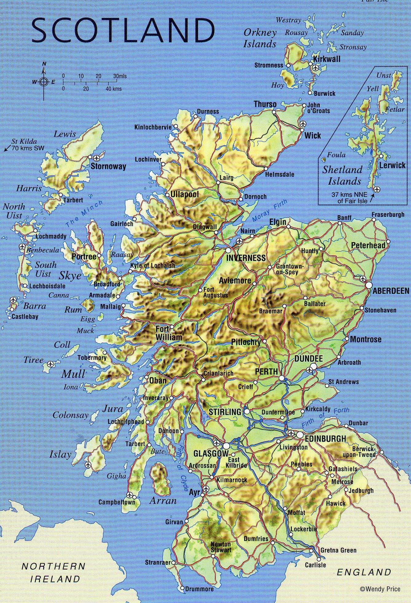 Large Detailed Map Of Scotland With Relief Roads Major Cities Worksheets Library Large Detailed Map Of Scotland With Relief Roads Major Cities Worksheets Library