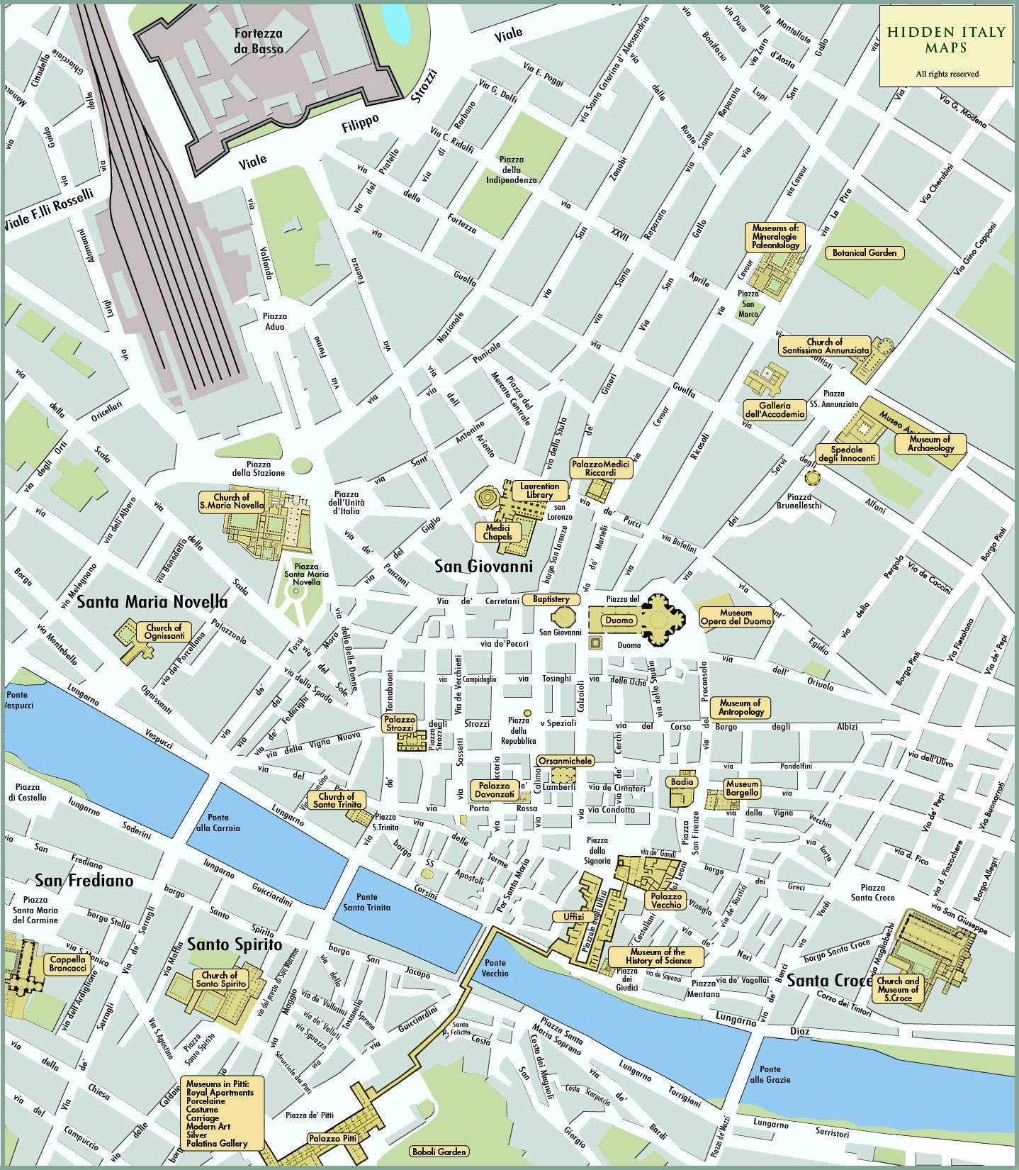 Large Florence Maps For Free Download And Print High Resolution And Detailed Maps Large Florence Maps For Free Download And Print High Resolution And Detailed Maps