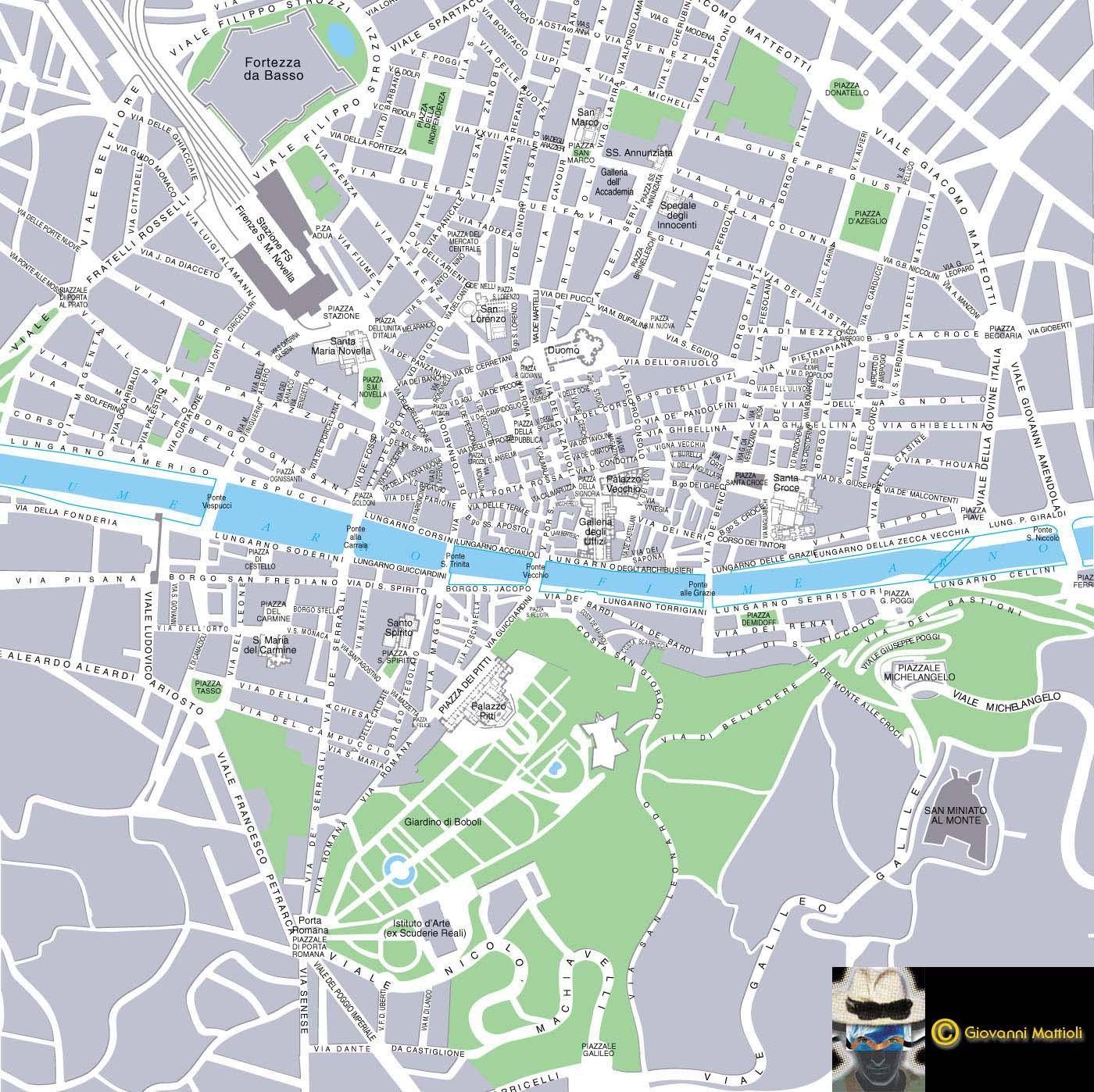 Large Florence Maps For Free Download And Print High Resolution And Detailed Maps Large Florence Maps For Free Download And Print High Resolution And Detailed Maps