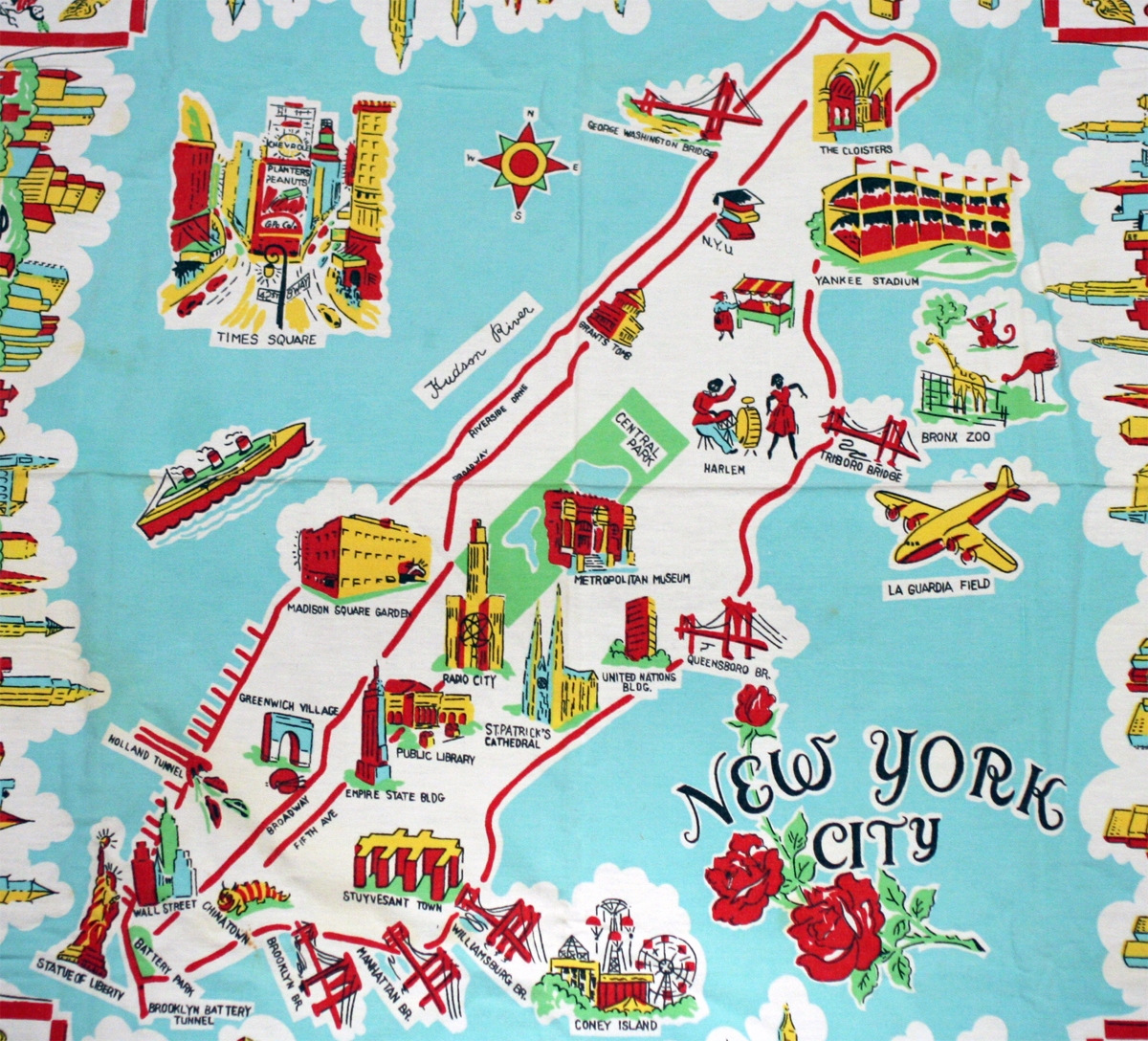 Free Printable Nyc Tourist Map