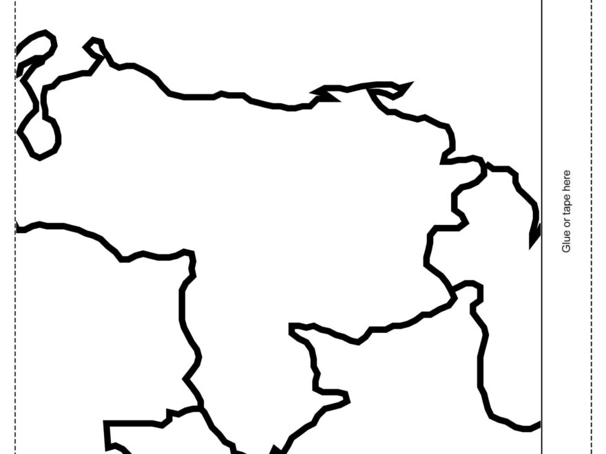 Large Printable South America Map Print At Home
