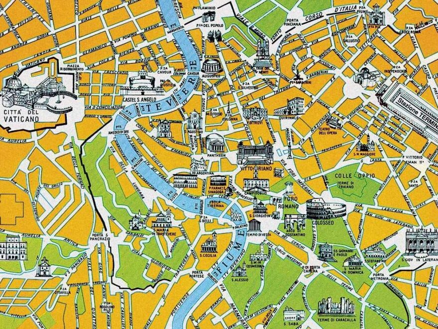 Large Rome Maps For Free Download And Print High Resolution And Detailed Maps