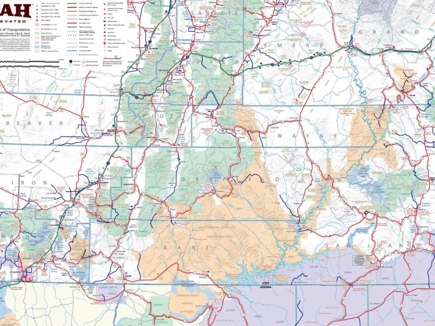 Large Utah Maps For Free Download And Print High Resolution And Detailed Maps