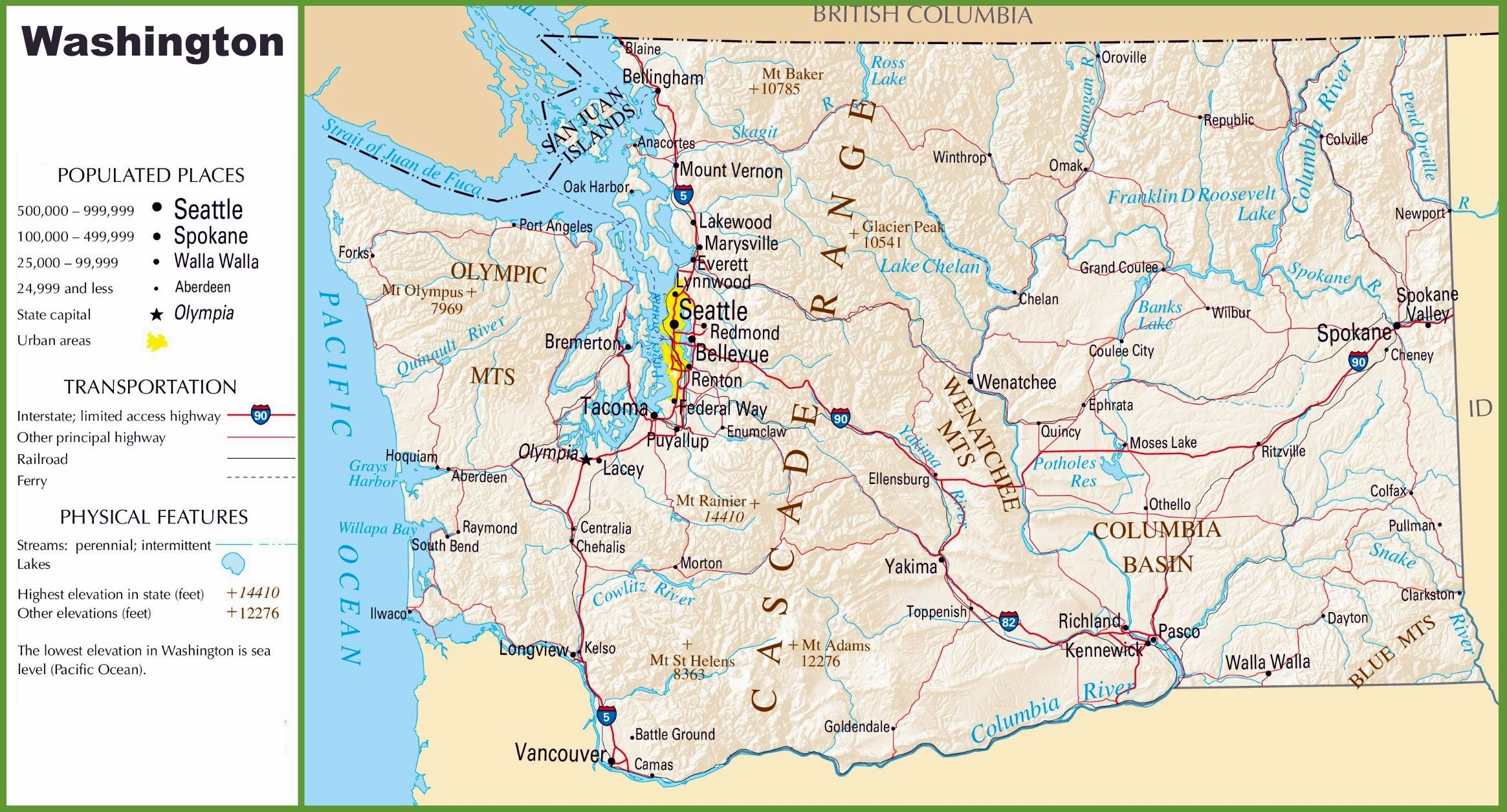 Washington Dc Area Map Printable Washington Dc Area Map Printable