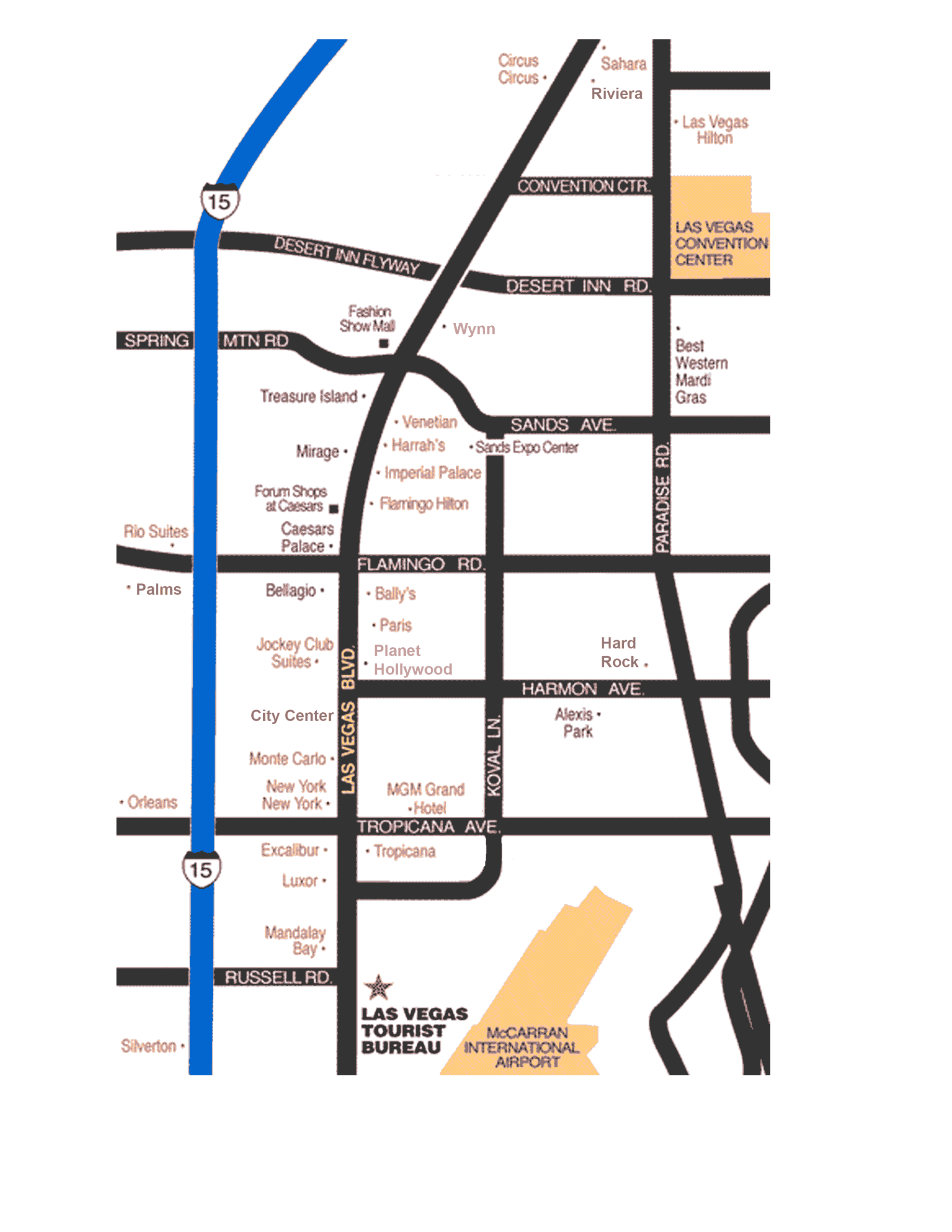 Las Vegas Maps
