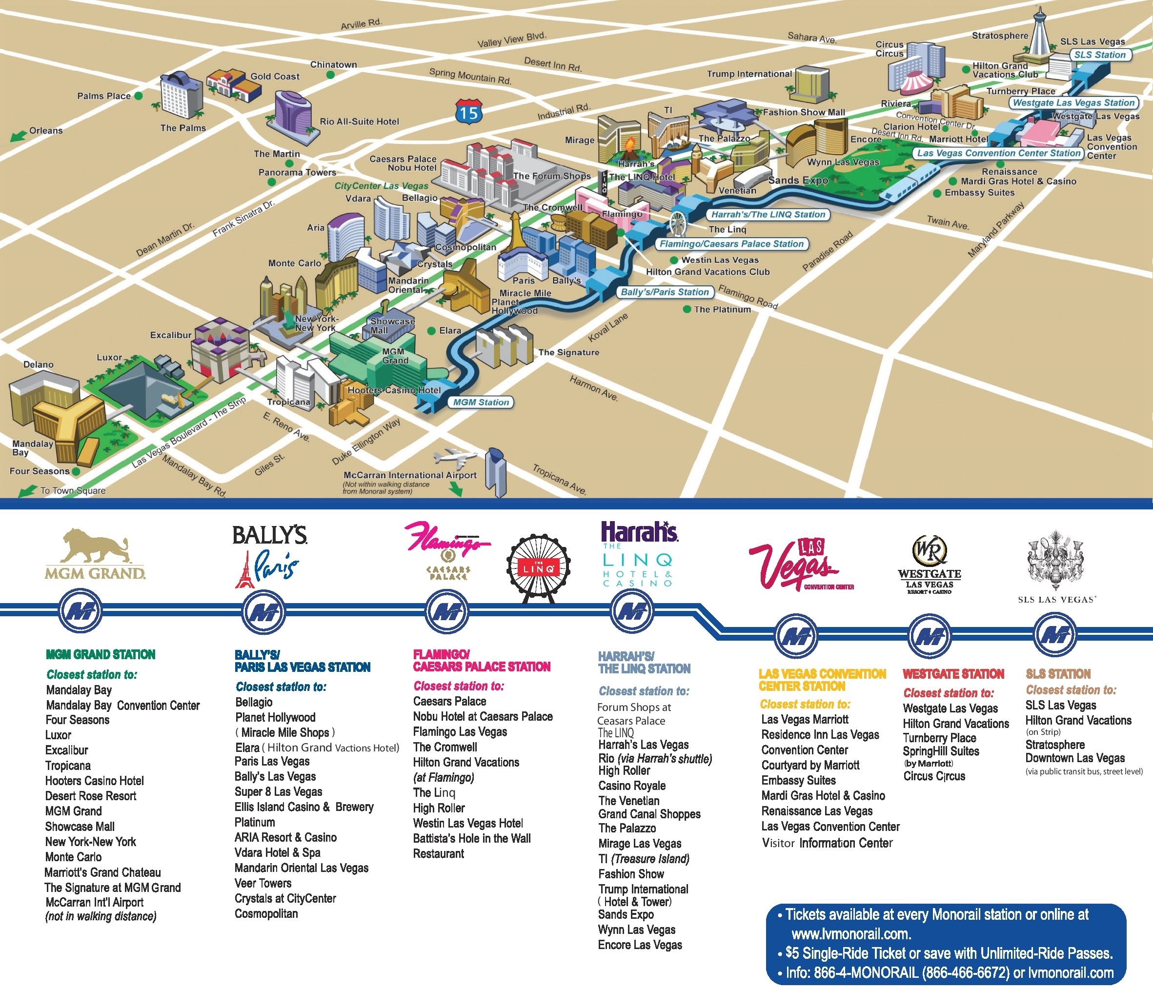 Free Printable Map Of Las Vegas Strip