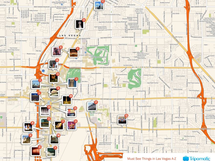 Las Vegas The Strip Travel Guide At Wikivoyage