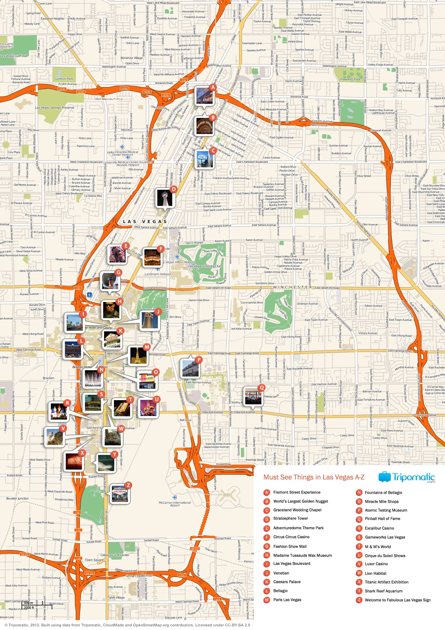 Las Vegas The Strip Travel Guide At Wikivoyage