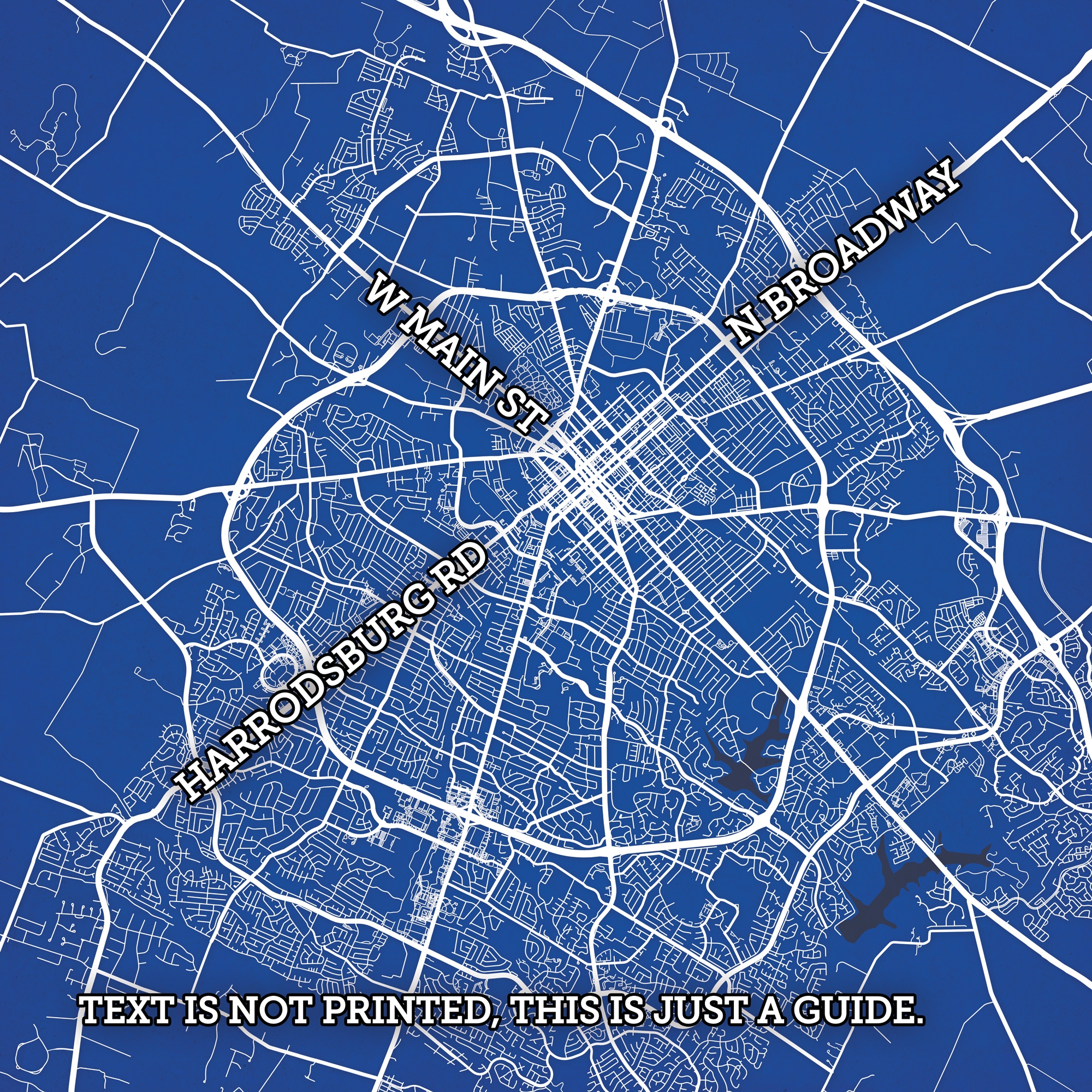 Lexington Kentucky Map Art City Prints Lexington Kentucky Map Art City Prints