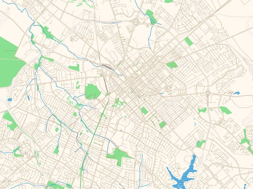 Lexington Kentucky Printable Map Excerpt This Vector Streetmap Of Downtown Lexington Is Made For Infographic And Print Projects Royalty Free SVG Cliparts Vectors And Stock Illustration Image 125482693