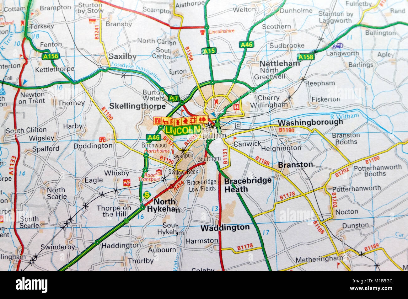 Printable Map Of Lincoln Acres