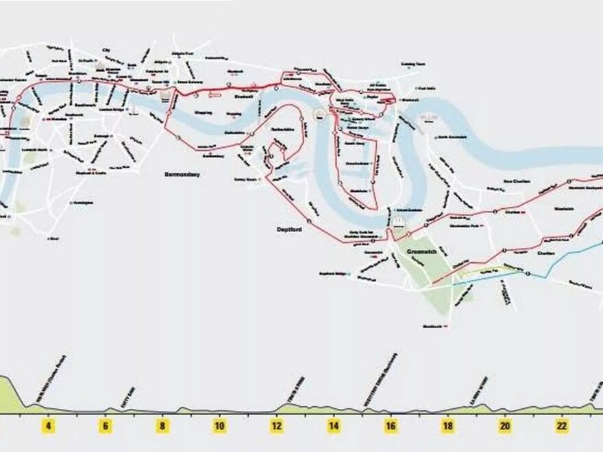 London Marathon Route Maps MyLondon