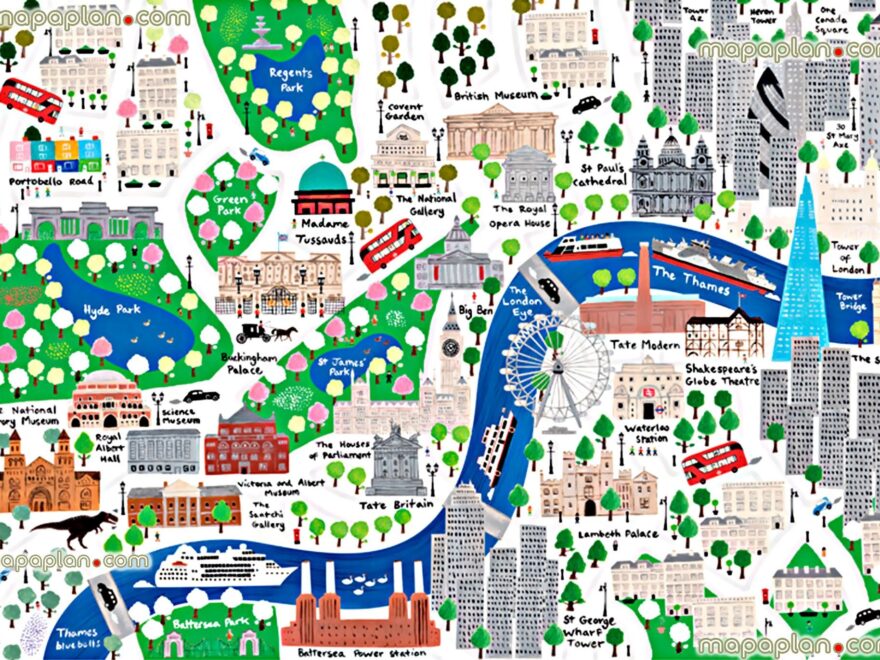 London Top Tourist Attractions Map Beautiful Colorful London Worksheets Library